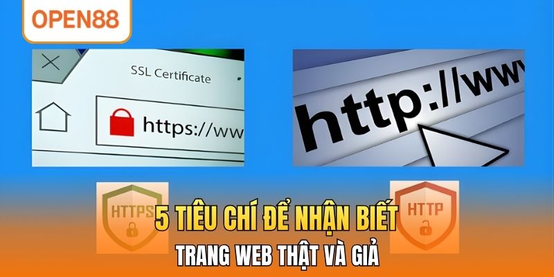 5 tiêu chí để nhận biết trang web thật và giả